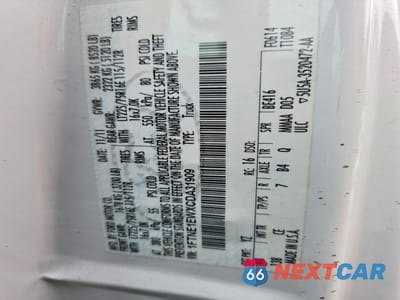Zdjęcie 12 z 12 samochodu: 2012 FORD E150 DELIVERY VAN VIN:1FTNE1EWXCDA31909 - miniatura