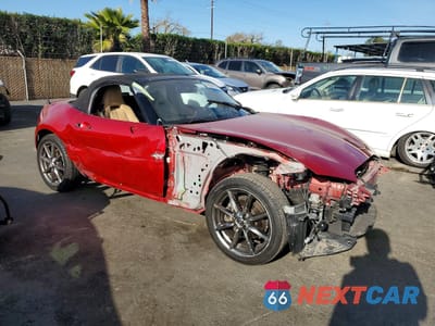Czwarte zdjęcie samochodu z boku: 2016 MAZDA MX-5 MIATA GRAND TOURING VIN:JM1NDAD72G0102028 - miniatura