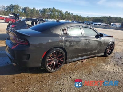 Trzecie zdjęcie samochodu z tyłu: 2020 DODGE CHARGER SCAT PACK VIN:2C3CDXGJ6LH185863 - miniatura