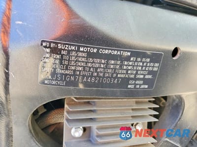 Zdjęcie 9 z 9 samochodu: 2008 SUZUKI GSX-R600 VIN:JS1GN7EA482100347 - miniatura
