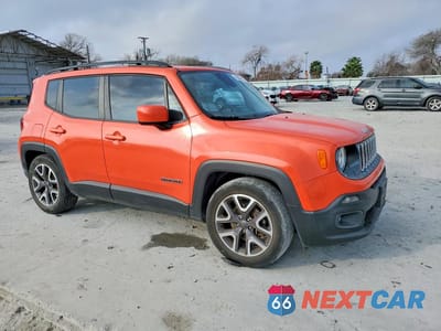 Czwarte zdjęcie samochodu z boku: 2017 JEEP RENEGADE LATITUDE VIN:ZACCJABB3HPG15842 - miniatura