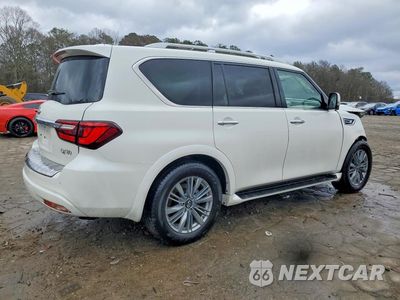 Trzecie zdjęcie samochodu z tyłu: 2022 INFINITI QX80 LUXE VIN:JN8AZ2AF1N9743914 - miniatura