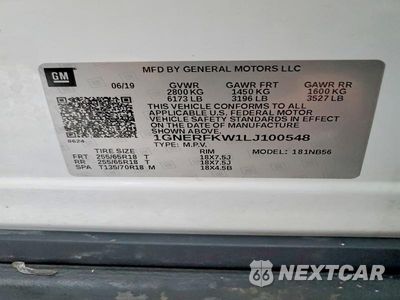 Zdjęcie 13 z 13 samochodu: 2020 CHEVROLET TRAVERSE LS VIN:1GNERFKW1LJ100548 - miniatura
