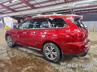 Drugie zdjęcie samochodu z przodu: 2018 NISSAN PATHFINDER S VIN:5N1DR2MM2JC665557 - miniatura