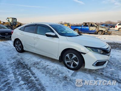 Czwarte zdjęcie samochodu z boku: 2019 HONDA CIVIC LX VIN:2HGFC2F66KH585479 - miniatura