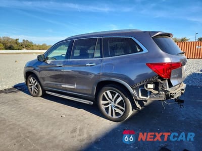Drugie zdjęcie samochodu z przodu: 2017 HONDA PILOT ELITE VIN:5FNYF6H00HB000439 - miniatura