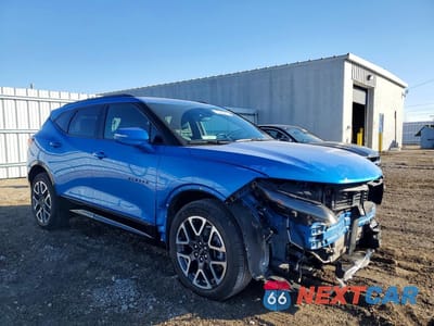 Czwarte zdjęcie samochodu z boku: 2024 CHEV BLAZER RS VIN:3GNKBKRS9RS155839 - miniatura
