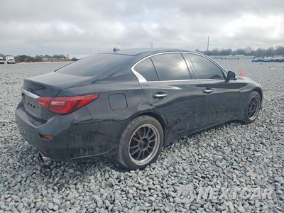 Trzecie zdjęcie samochodu z tyłu: 2018 INFINITI Q50 3.0T LUXE VIN:JN1EV7AR5JM436112 - miniatura