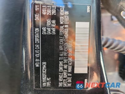 Zdjęcie 13 z 13 samochodu: 2012 VOLVO S60 T5 VIN:YV1622FS1C2114438 - miniatura