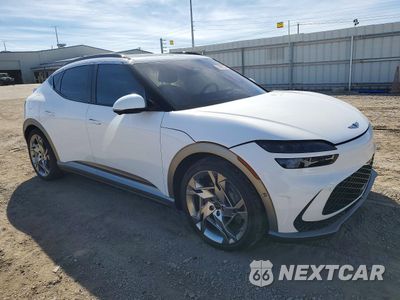 Czwarte zdjęcie samochodu z boku: 2023 GENESIS GV60 PERFORMANCE VIN:KMUKEDTB7PU013133 - miniatura