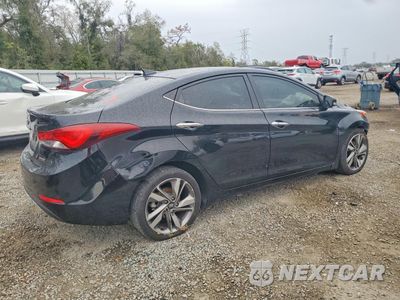 Trzecie zdjęcie samochodu z tyłu: 2016 HYUNDAI ELANTRA LIMITED VIN:5NPDH4AE1GH692570 - miniatura