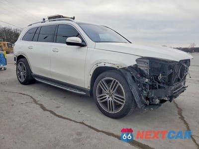 Czwarte zdjęcie samochodu z boku: 2021 MERCEDES-BENZ GLS 450 4MATIC VIN:4JGFF5KE0MA468143 - miniatura