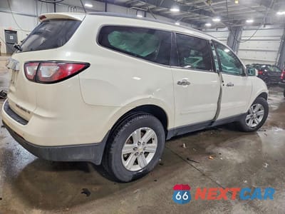 Trzecie zdjęcie samochodu z tyłu: 2013 CHEVROLET TRAVERSE LT VIN:1GNKVJKD4DJ239039 - miniatura