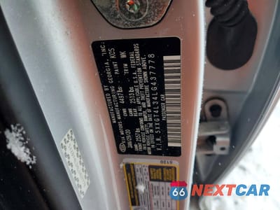 Zdjęcie 13 z 13 samochodu: 2020 KIA OPTIMA LX VIN:5XXGT4L34LG437778 - miniatura