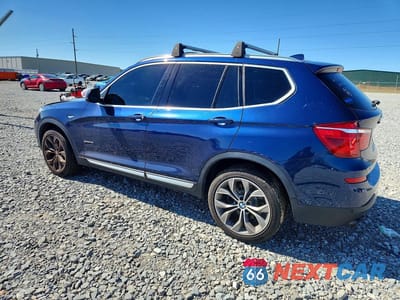 Drugie zdjęcie samochodu z przodu: 2017 BMW X3 SDRIVE28I VIN:5UXWZ7C57H0U46821 - miniatura
