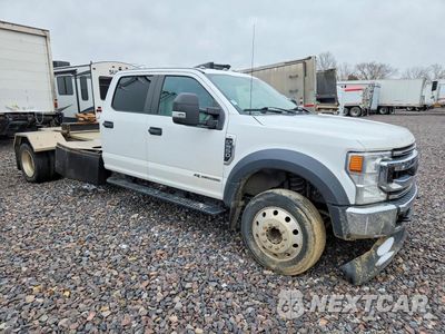 Czwarte zdjęcie samochodu z boku: 2020 FORD F550 XL CHASSIS 6.7L V8 TDSL VIN:1FD0W5GT6LEE50945 - miniatura