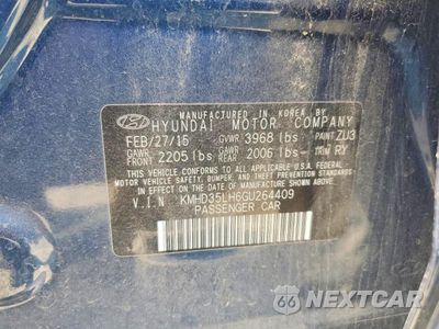 Zdjęcie 12 z 12 samochodu: 2016 HYUNDAI ELANTRA GT VIN:KMHD35LH6GU264409 - miniatura