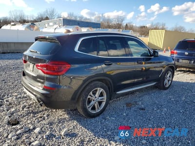 Trzecie zdjęcie samochodu z tyłu: 2021 BMW X3 XDRIVE30I VIN:5UXTY5C00M9D79342 - miniatura