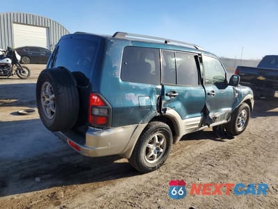 Trzecie zdjęcie samochodu z tyłu: 2001 MITSUBISHI MONTERO VIN:JA4MW31R01J034296 - miniatura