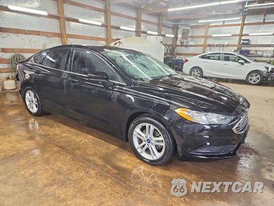 Czwarte zdjęcie samochodu z boku: 2018 FORD FUSION SE VIN:3FA6P0H74JR284537 - miniatura