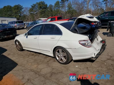 Drugie zdjęcie samochodu z przodu: 2011 MERCEDES-BENZ C 300 VIN:WDDGF5EBXBA448480 - miniatura