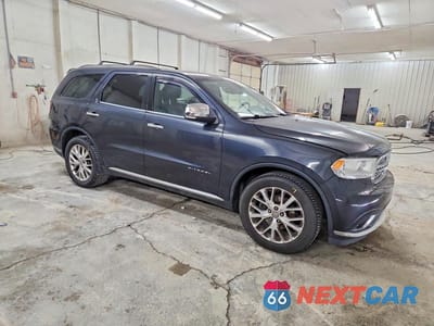 Czwarte zdjęcie samochodu z boku: 2015 DODGE DURANGO CITADEL VIN:1C4RDJEG9FC772253 - miniatura
