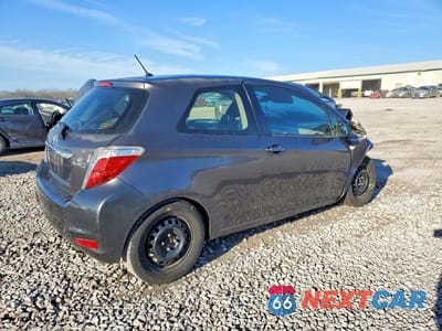 Trzecie zdjęcie samochodu z tyłu: 2012 TOYOTA YARIS 3-DOOR L VIN:JTDJTUD39CD534022 - miniatura