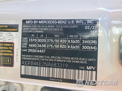 Zdjęcie 13 z 13 samochodu: 2022 MERCEDES-BENZ GLE 350 4MATIC VIN:4JGFB4KE2NA683319 - miniatura