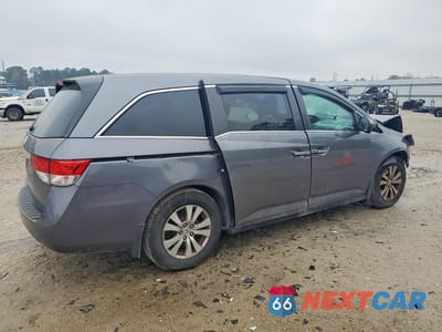 Trzecie zdjęcie samochodu z tyłu: 2016 HONDA ODYSSEY EXL VIN:5FNRL5H67GB056307 - miniatura