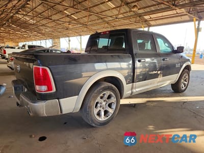 Trzecie zdjęcie samochodu z tyłu: 2015 RAM 1500 LARAMIE VIN:1C6RR6NM0FS581449 - miniatura