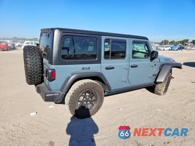 Trzecie zdjęcie samochodu z tyłu: 2024 JEEP WRANGLER SPORT VIN:1C4PJXDG2RW319566 - miniatura