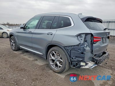 Drugie zdjęcie samochodu z przodu: 2023 BMW X3 XDRIVE30I VIN:5UX53DP08P9R11627 - miniatura
