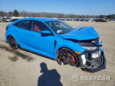 Czwarte zdjęcie samochodu z boku: 2021 HONDA CIVIC TYPE-R TOURING VIN:SHHFK8G71MU202955 - miniatura