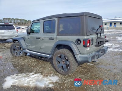 Drugie zdjęcie samochodu z przodu: 2018 JEEP WRANGLER UNLIMITED SPORT VIN:1C4HJXDGXJW297244 - miniatura