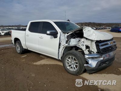Czwarte zdjęcie samochodu z boku: 2019 CHEVROLET SILVERADO K1500 LT VIN:1GCUYDED0KZ216295 - miniatura
