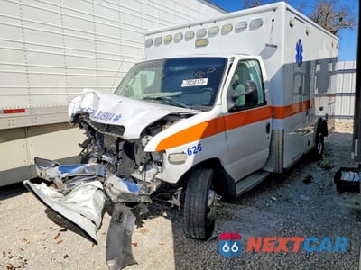 2022 FORD ECONOLINE - AMBULANCE 1FDXE4FN3NDC07228 - główne zdjęcie licytacji z USA - miniatura