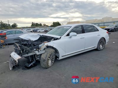 2018 GENESIS G90 3.3T PREMIUM KMHG34JA4JU046246 - główne zdjęcie licytacji z USA - miniatura