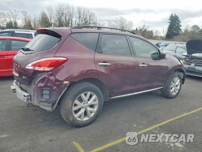 Trzecie zdjęcie samochodu z tyłu: 2014 NISSAN MURANO S VIN:JN8AZ1MU8EW416819 - miniatura