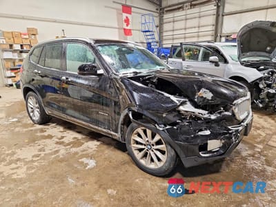 Czwarte zdjęcie samochodu z boku: 2016 BMW X3 XDRIVE28I VIN:5UXWX9C54G0D80361 - miniatura