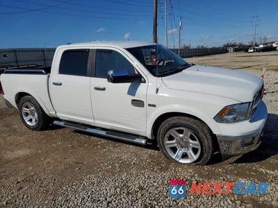 Czwarte zdjęcie samochodu z boku: 2012 DODGE RAM 1500 LONGHORN VIN:1C6RD7PT0CS239150 - miniatura