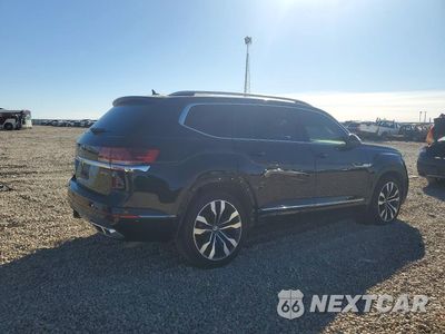 Trzecie zdjęcie samochodu z tyłu: 2021 VOLKSWAGEN ATLAS SEL PREMIUM R-LINE VIN:1V2FR2CA0MC579123 - miniatura