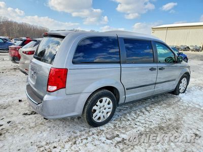 Trzecie zdjęcie samochodu z tyłu: 2015 DODGE GRAND CARAVAN SE VIN:2C4RDGBG5FR511068 - miniatura