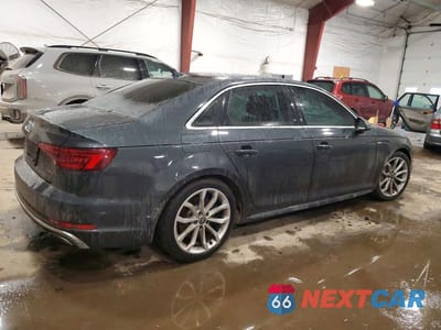 Trzecie zdjęcie samochodu z tyłu: 2019 AUDI A4 PREMIUM PLUS VIN:WAUENAF4XKN005667 - miniatura