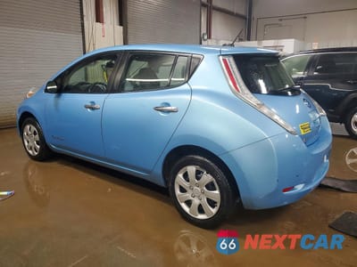 Drugie zdjęcie samochodu z przodu: 2015 NISSAN LEAF S VIN:1N4AZ0CP8FC320683 - miniatura