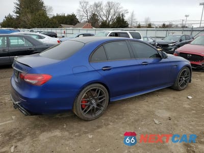 Trzecie zdjęcie samochodu z tyłu: 2021 MERCEDES-BENZ E 63 AMG-S 4MATIC VIN:W1KZF8KBXMA881637 - miniatura