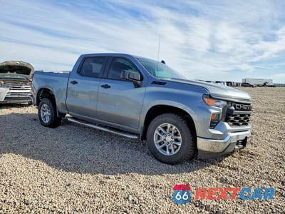 Czwarte zdjęcie samochodu z boku: 2025 CHEVROLET SILVERADO K1500 VIN:3GCUKAED1SG219593 - miniatura