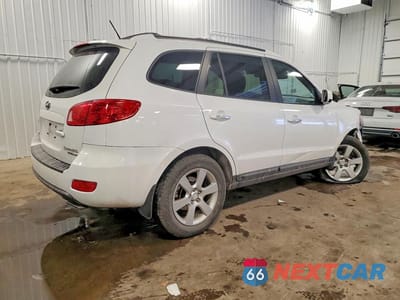 Trzecie zdjęcie samochodu z tyłu: 2009 HYUNDAI SANTA FE LIMITED VIN:5NMSH73E69H267688 - miniatura