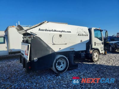 Trzecie zdjęcie samochodu z tyłu: 2021 ISUZU NPR HD REFUSE TRUCK VIN:54DC4W1D0MS206303 - miniatura