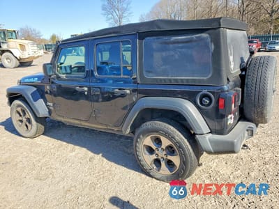 Drugie zdjęcie samochodu z przodu: 2018 JEEP WRANGLER UNLIMITED SPORT VIN:1C4HJXDG2JW274475 - miniatura