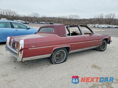 Trzecie zdjęcie samochodu z tyłu: 1989 CADILLAC BROUGHAM VIN:1G6DW51Y1KR725156 - miniatura
